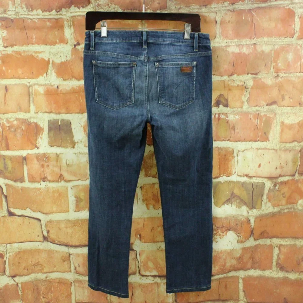 JOES JEANS Honey Bootcut Cropped Womens 29x26 Lillian Dark Wash $179 Designer